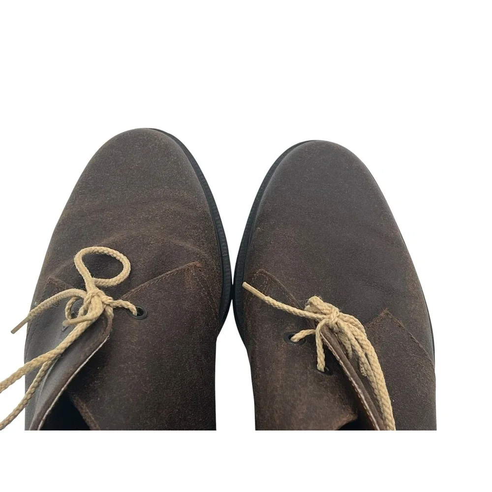 Vintage Bostonian Suede Leather Chukka Desert Boots Men Size 10M Brown 20853